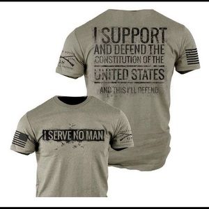 Throwback: Serve No Man shirt